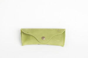 Portaocchiali in pelle ANTARES - ALOE
