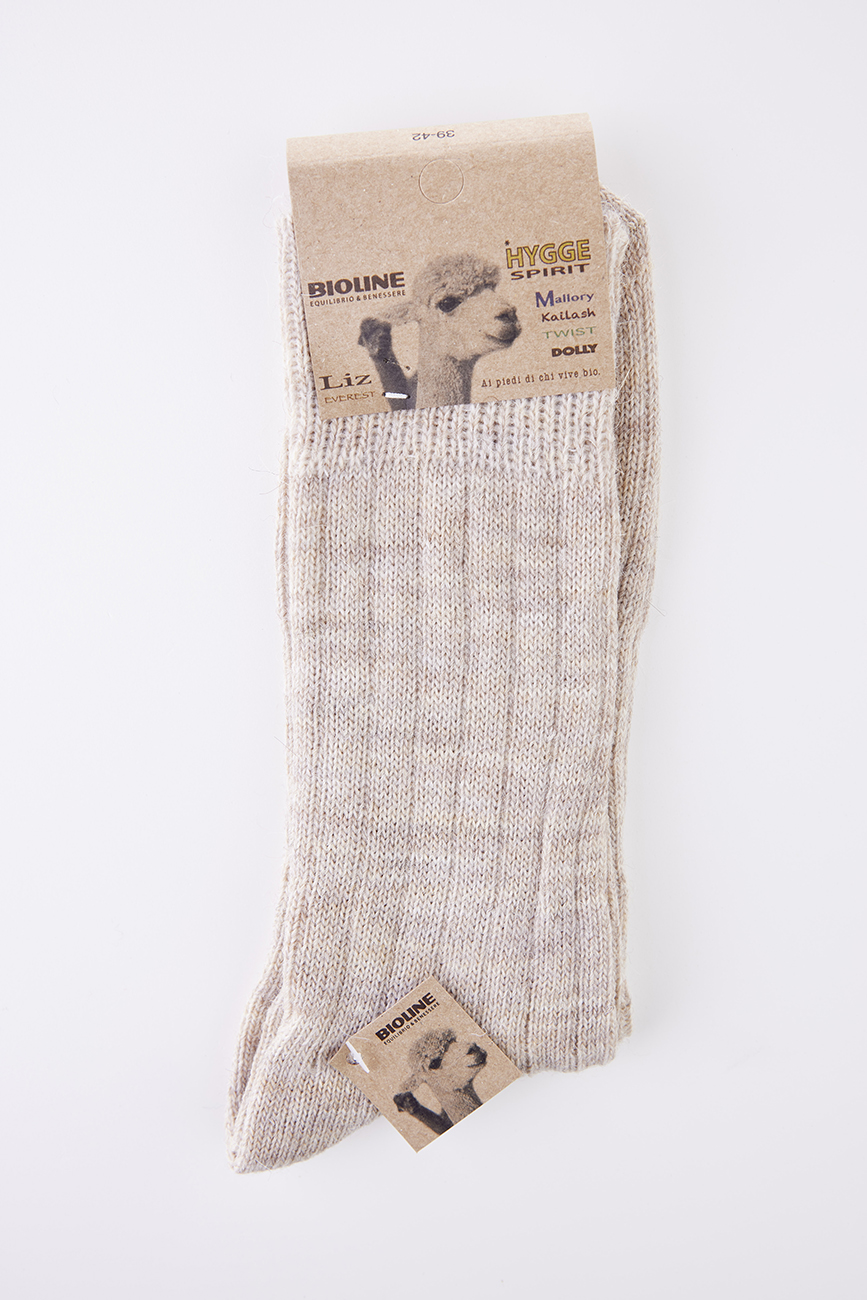 Mallory calze medie filato fino alpaca colori fibra base TERRA - immagine 13