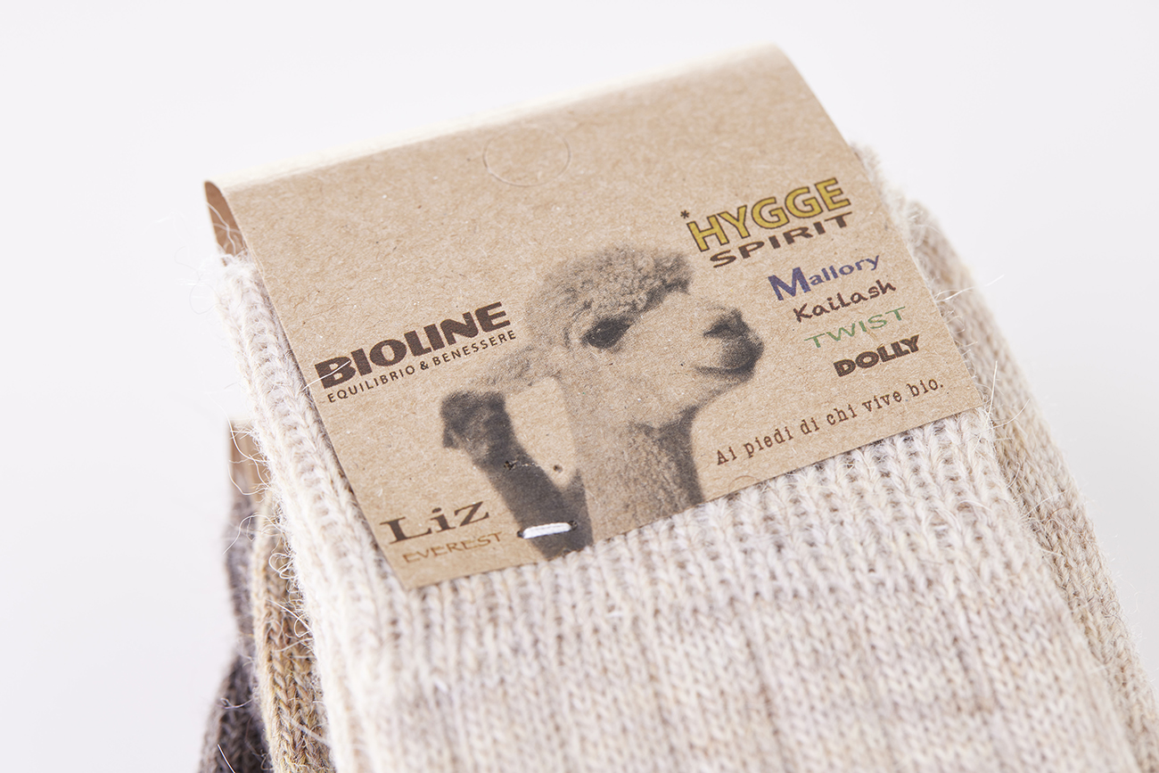 Mallory calze medie filato fino alpaca colori fibra base TERRA - immagine 4
