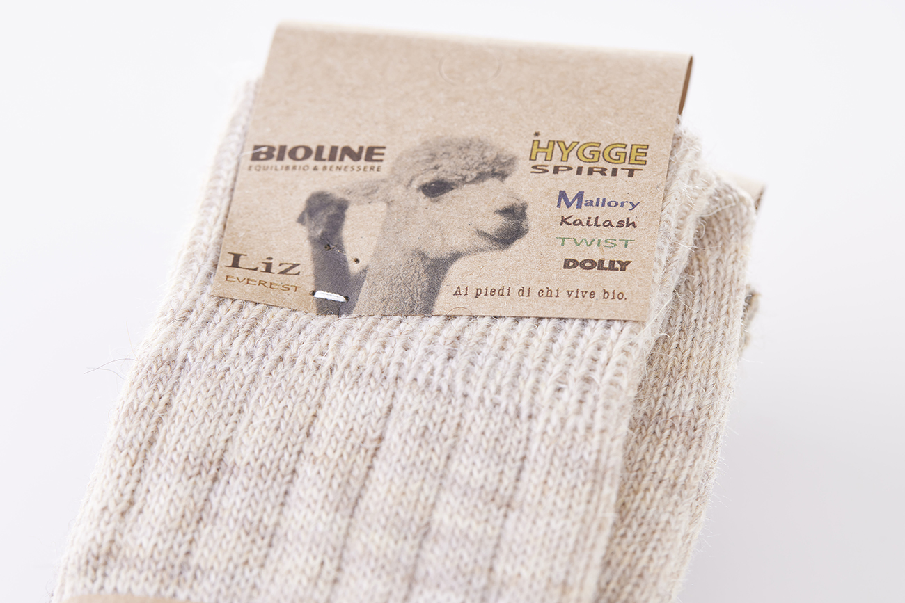 Mallory calze medie filato fino alpaca colori fibra base TERRA - immagine 5