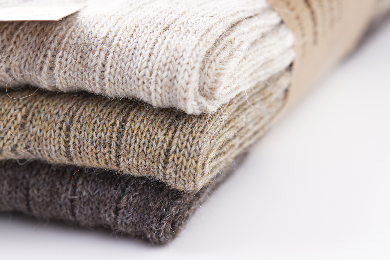 Mallory calze medie filato fino alpaca colori fibra base TERRA - immagine 6
