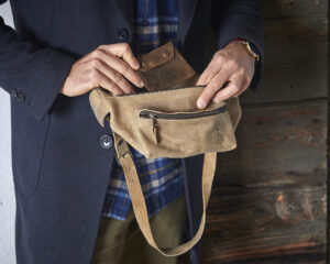 SIRIUS leather bum bag