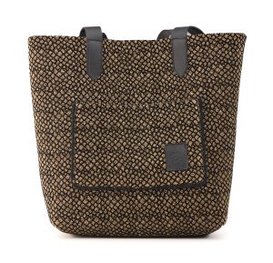 Borsa in feltro Nero-Oro LYSE