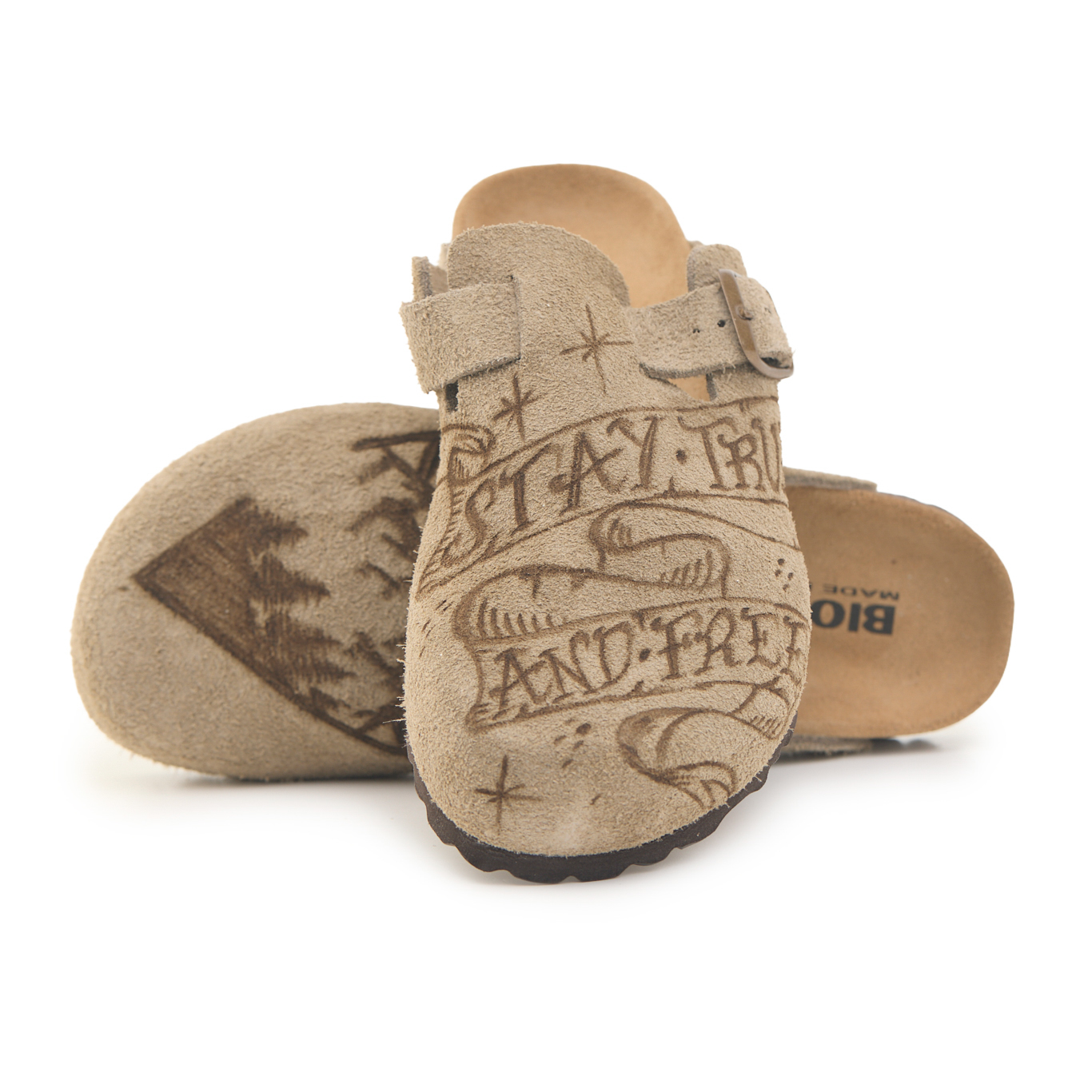 1900 Sand Pirografia Stay True And Free - immagine 7