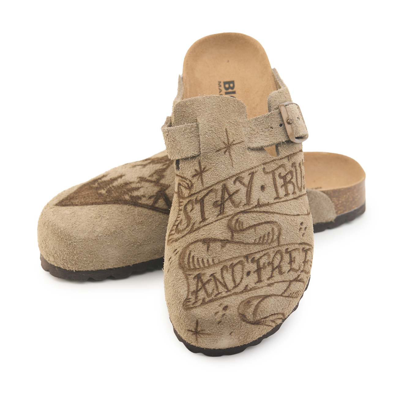 1900 Sand Pirografia Stay True And Free - immagine 4