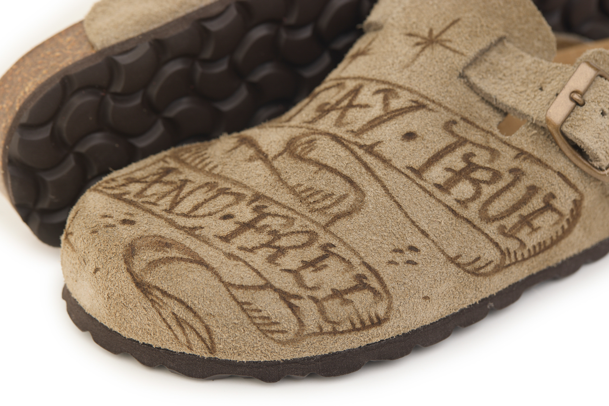1900 Sand Pirografia Stay True And Free - immagine 2