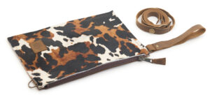Pochette UZURI Cavallino Double Mucca